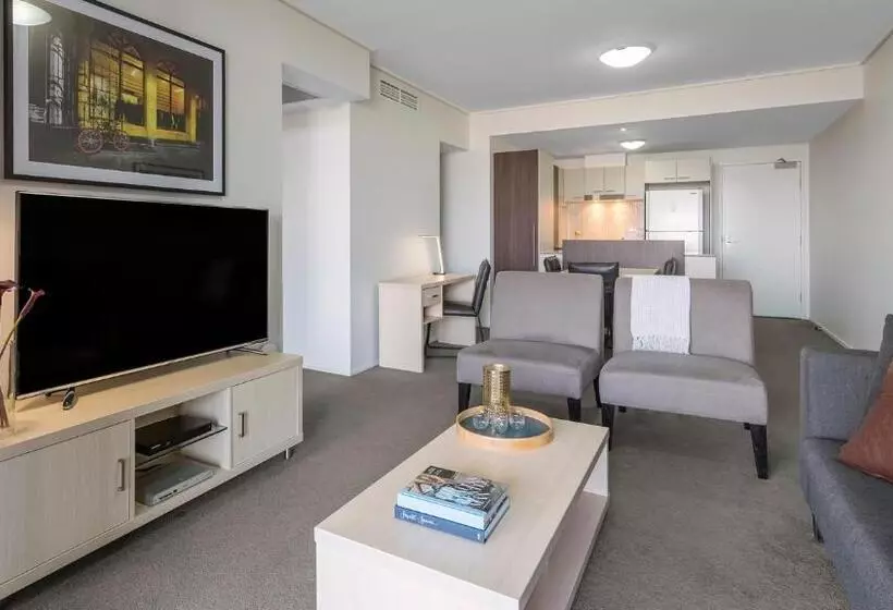 一ベッドルームエクゼクティブアパートメント, Oaks Brisbane Aurora Suites