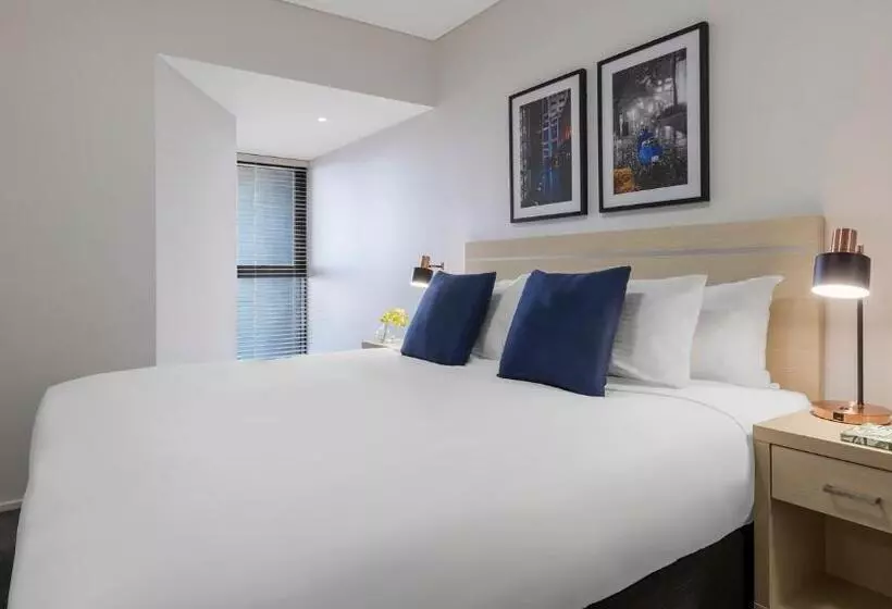 ２ベッドルームのエクゼクティブアパートメント, Oaks Brisbane Aurora Suites