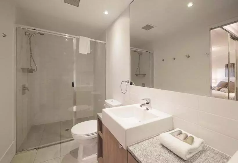１ベッドルームアパートメント, Oaks Brisbane Aurora Suites