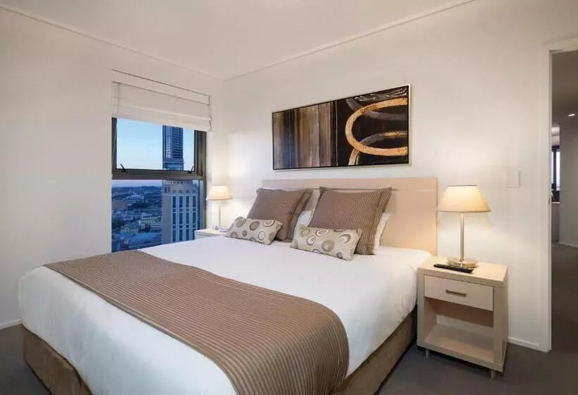 １ベッドルームアパートメント, Oaks Brisbane Aurora Suites