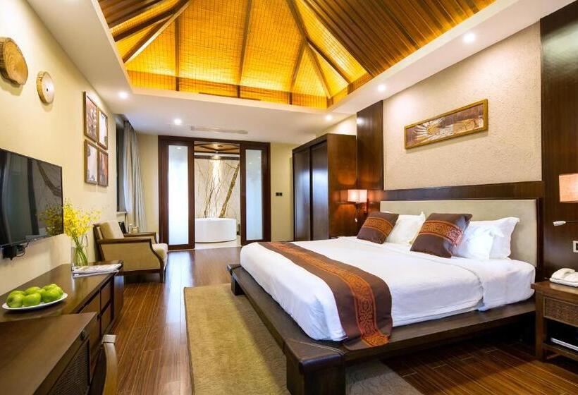 Villa med 1 soveværelse og swimming pool, Sanya Yalong Bay Villas & Spa