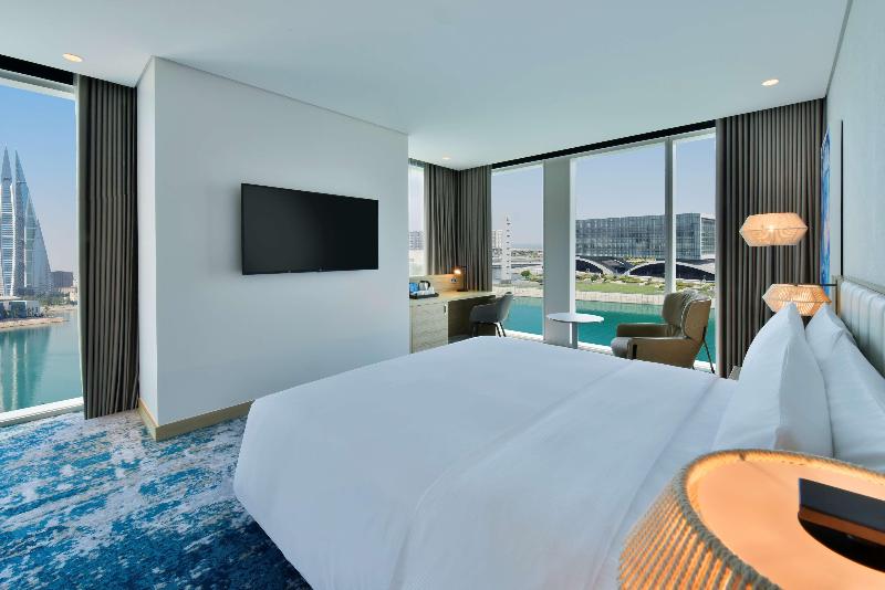 اتاق استاندارد با تخت بزرگ, Hilton Garden Inn Bahrain Bay