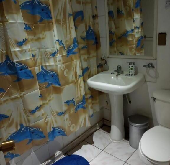 经济四人间 - 带共用浴室, Hostal Valentino Villarrica