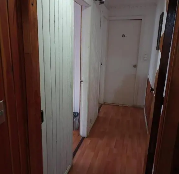 バスルーム共同エコノミー4人部屋, Hostal Valentino Villarrica