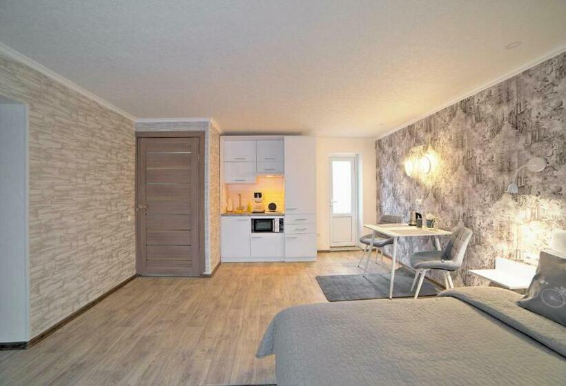 Standardzimmer, затишні апартаменти Bed&bike