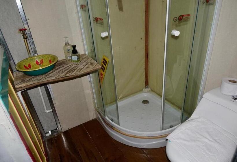 غرفة ديلوكس مزودة بشرفة, Hostal Casa Victoria Pijao