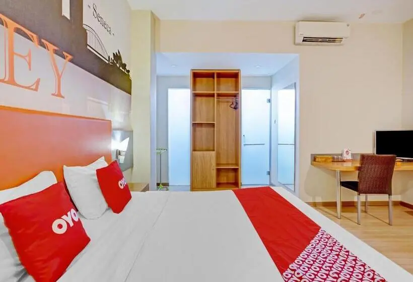 デラックスルーム, Capital O 3905 Graha 100 Guest House Syariah