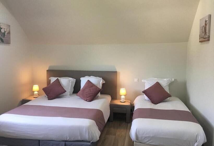 패밀리 룸 가든 전망, B&b De Saint Come De Fresne