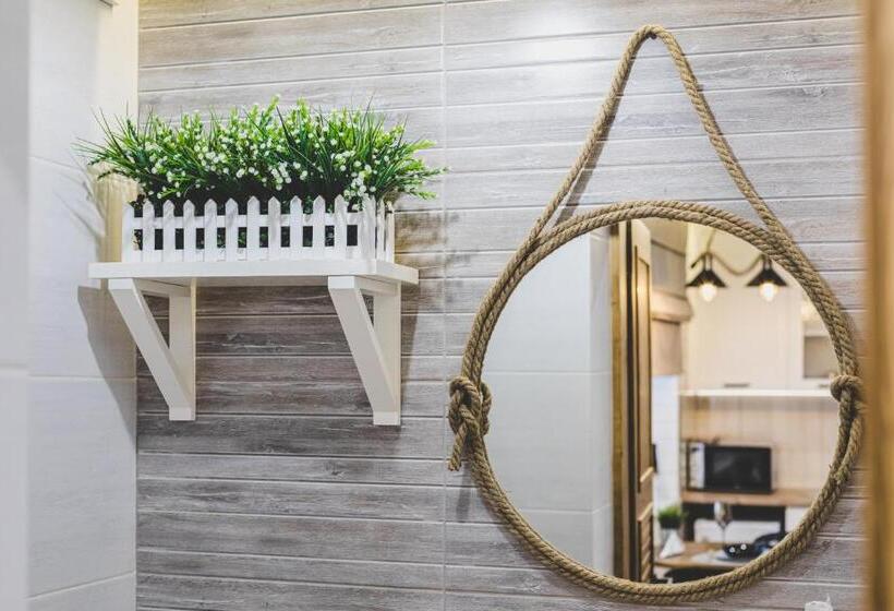 اتاق استاندارد با تخت بزرگ, апартаменты в гостевом домике