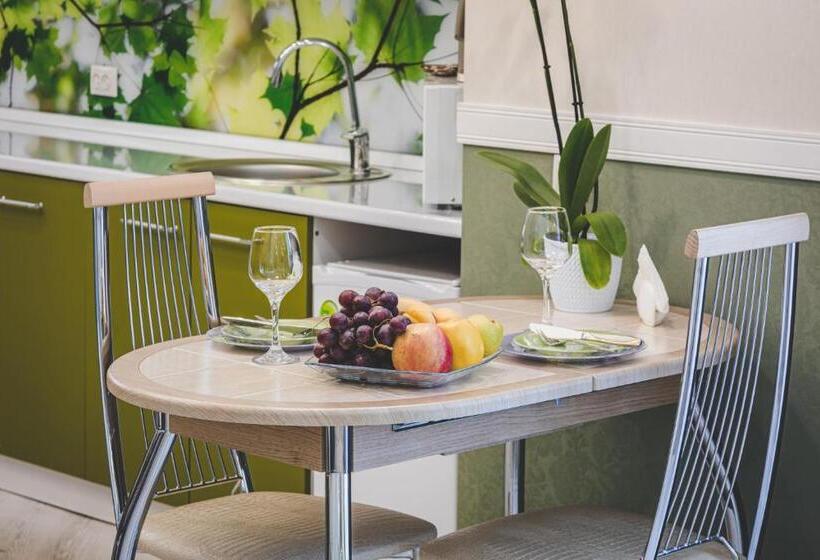 آپارتمان 1 خوابه با چشمانداز باغ, апартаменты в гостевом домике