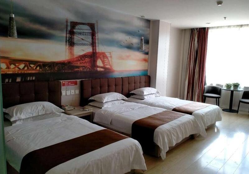 Quarto Triplo Deluxe, Thank Inn Chain Hotel Dong Town Dahuaishu