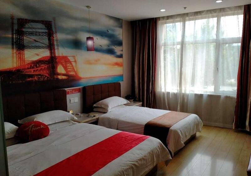 Quarto Familiar, Thank Inn Chain Hotel Dong Town Dahuaishu