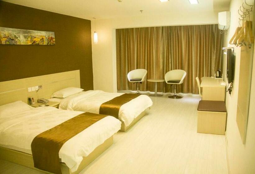 Номер Superior, Thank Inn Chain Hotel Jiangsu Huaian Lianshui Gaogou Town No.1 Street