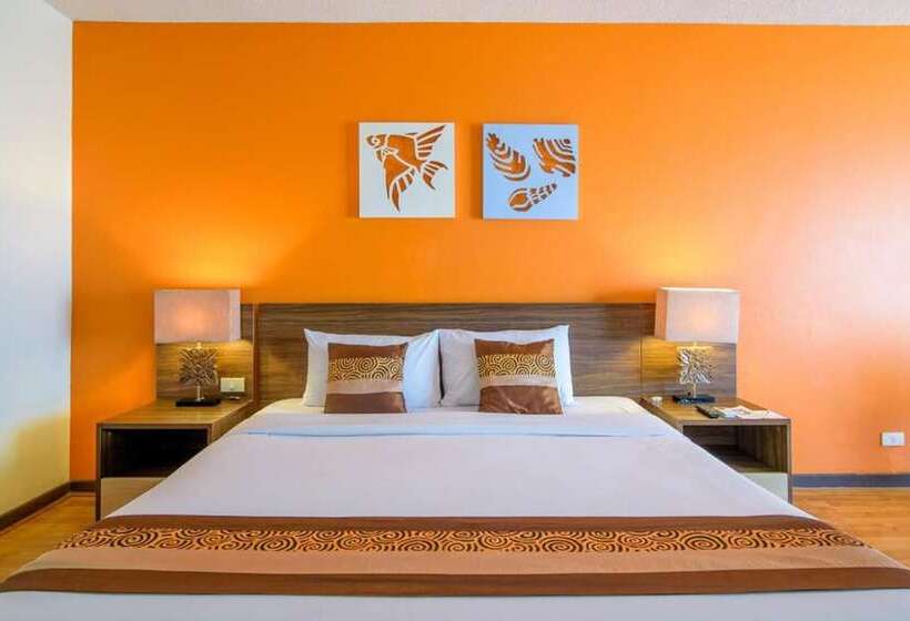 디럭스 룸 바다 전망, Golden Beach Chaam