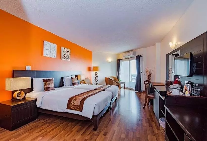 اتاق پرمیوم با چشمانداز دریا, Golden Beach Chaam