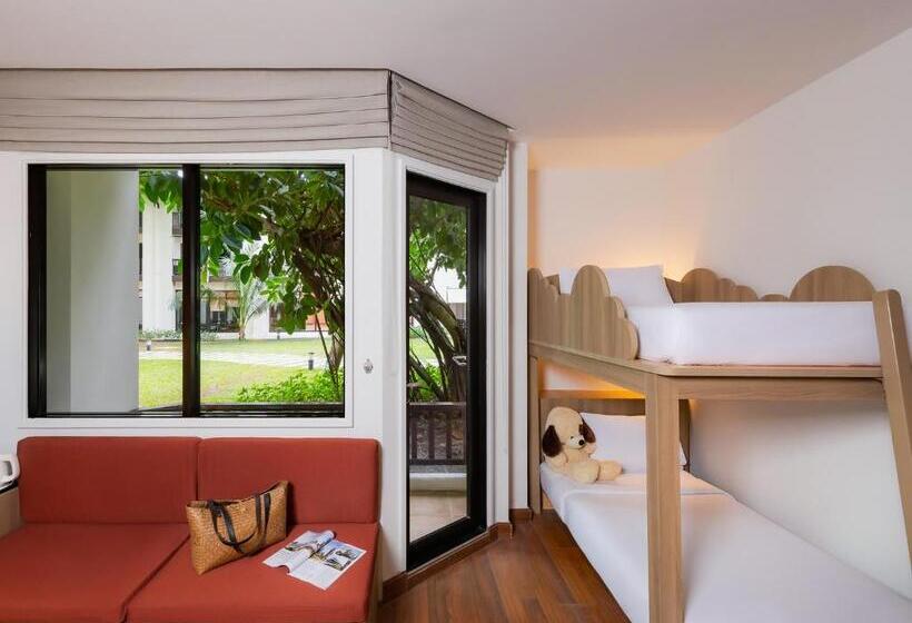 غرفة عائلية سرير بطابقين, Ibis Samui Bophut