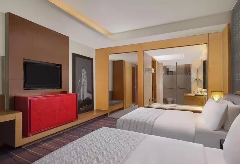 シティビューのデラックスルーム, Le Méridien Qingdao