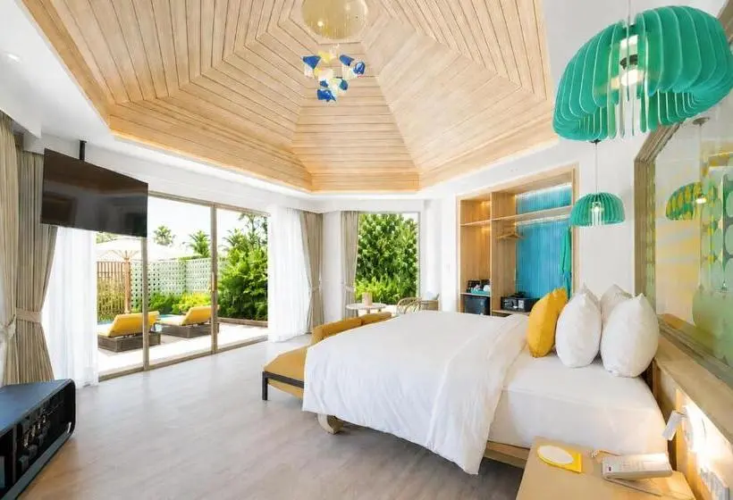 デラックスビラの１ベッドルーム, Seaview Resort Khao Lak   Sha Plus