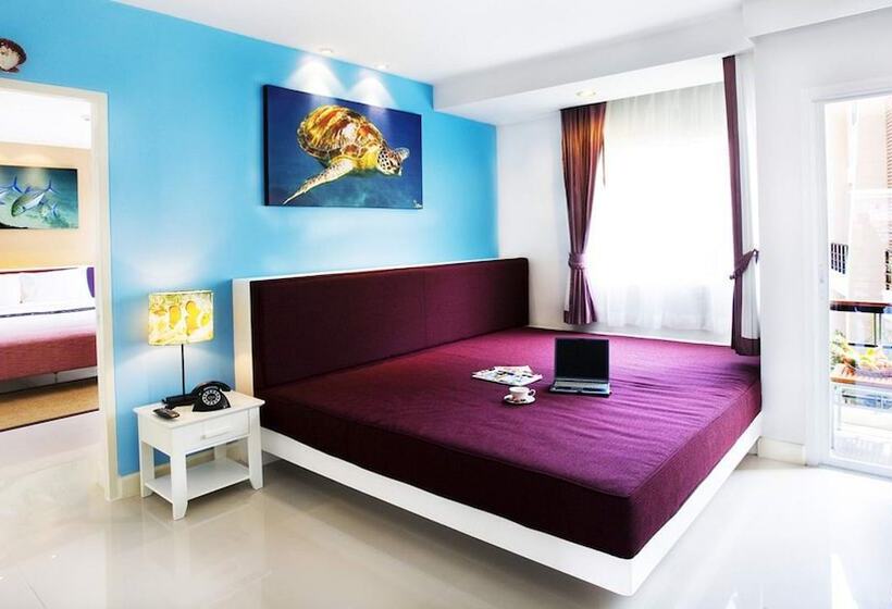 ファミリースイートの2ベッドルーム, The Beach Boutique House