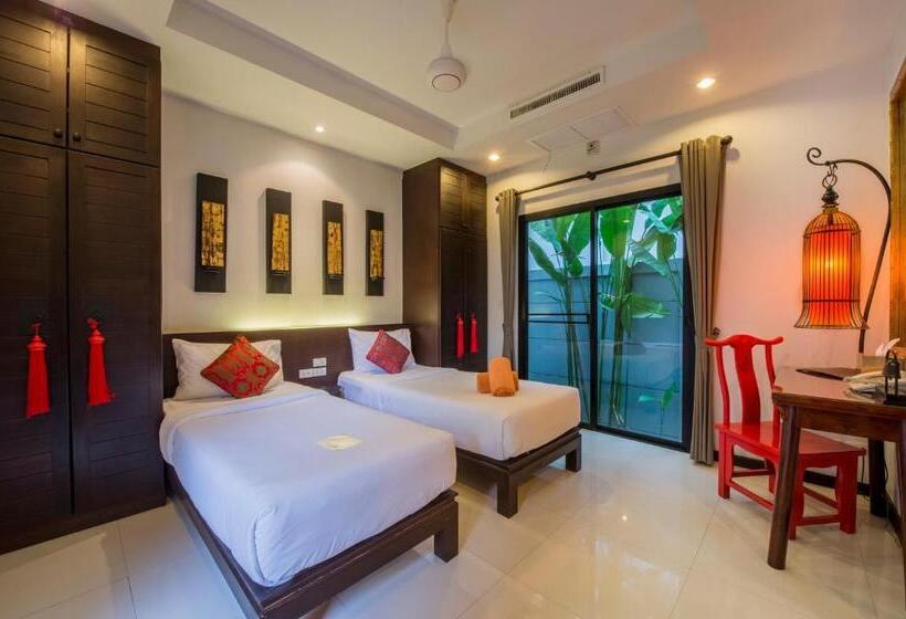 ３ベッドルームのデラックスビラ, The Bell Pool Villa Resort Phuket