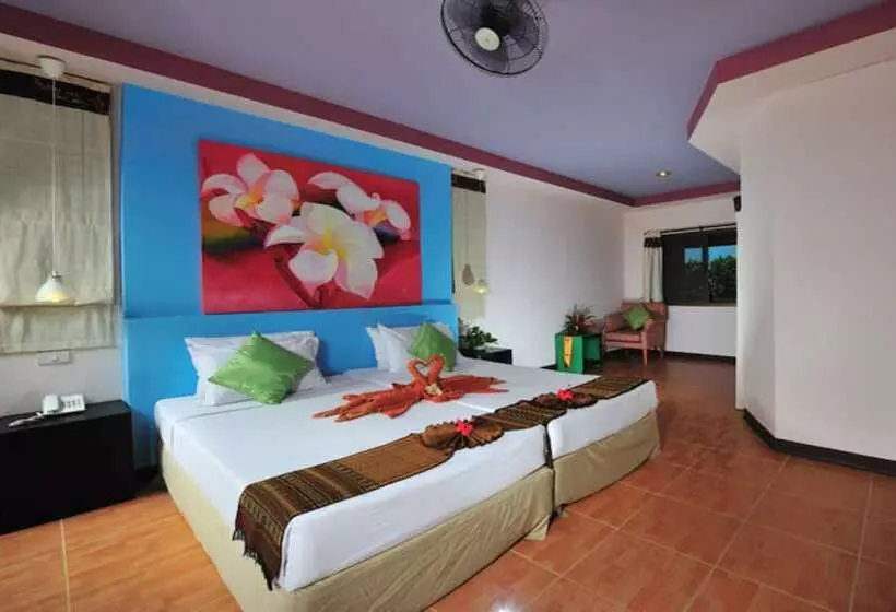 オーシャンビュースーペリアールーム, Koh Ngai Cliff Beach Resort