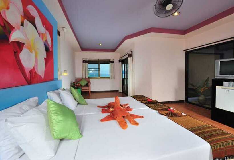 高级海景房, Koh Ngai Cliff Beach Resort