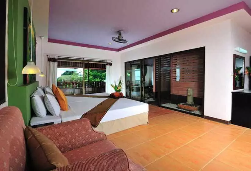 オーシャンビューデラックスルーム, Koh Ngai Cliff Beach Resort