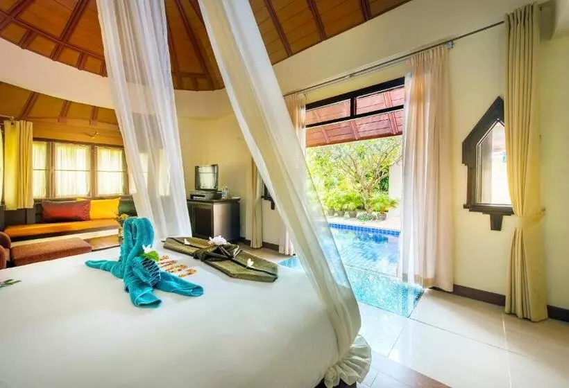 ویلای یک اتاق خوابه با استخر شنا, Chada Lanta Beach Resort   Sha Extra Plus