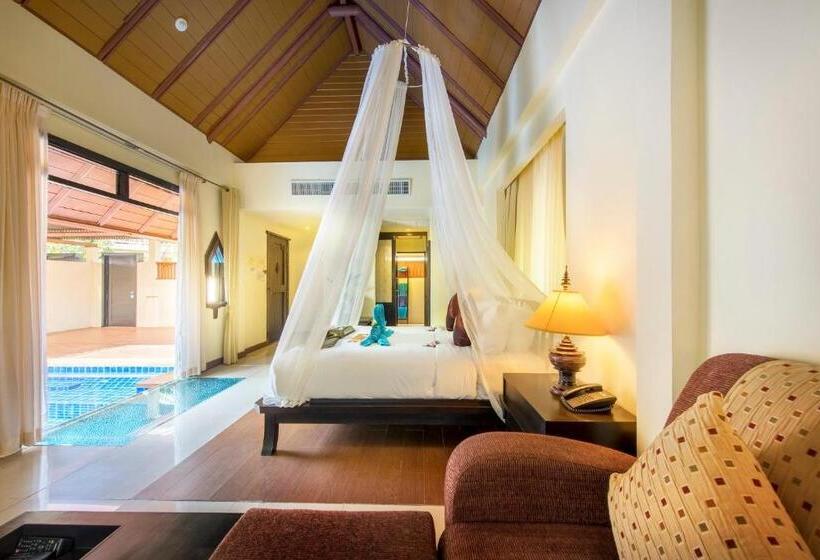 빌라 1 베드룸 - 수영장, Chada Lanta Beach Resort Sha Extra Plus