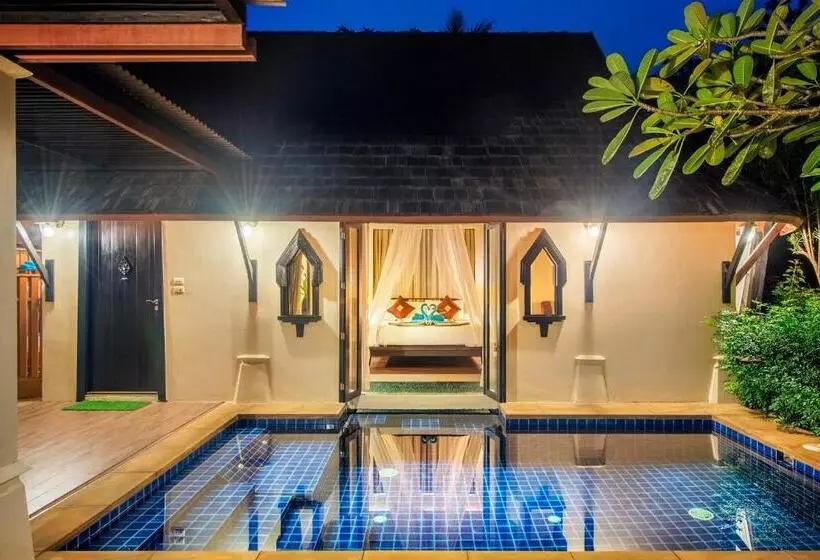 ویلای یک اتاق خوابه با استخر شنا, Chada Lanta Beach Resort   Sha Extra Plus