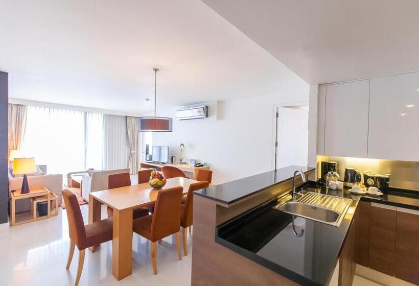 سوئیت 2 خوابه, Oakwood Residence Sukhumvit 24