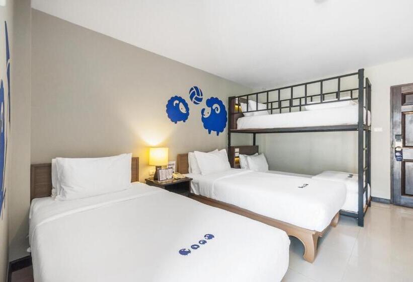 デラックスの４人部屋, Kokotel Krabi Ao Nang