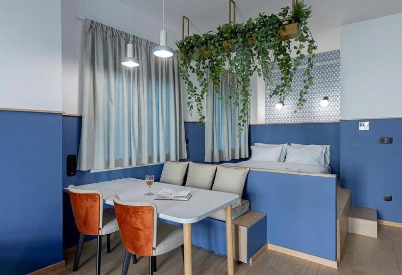 バルコニー付き１ベッドルームアパートメント, Acro Urban Suites