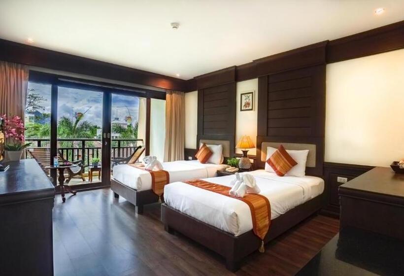 プールの見えるデラックスルーム, Aonang Orchid Resort Sha Extra Plus