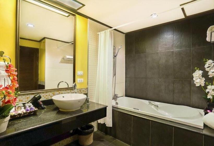 プールの見えるデラックスルーム, Aonang Orchid Resort Sha Extra Plus