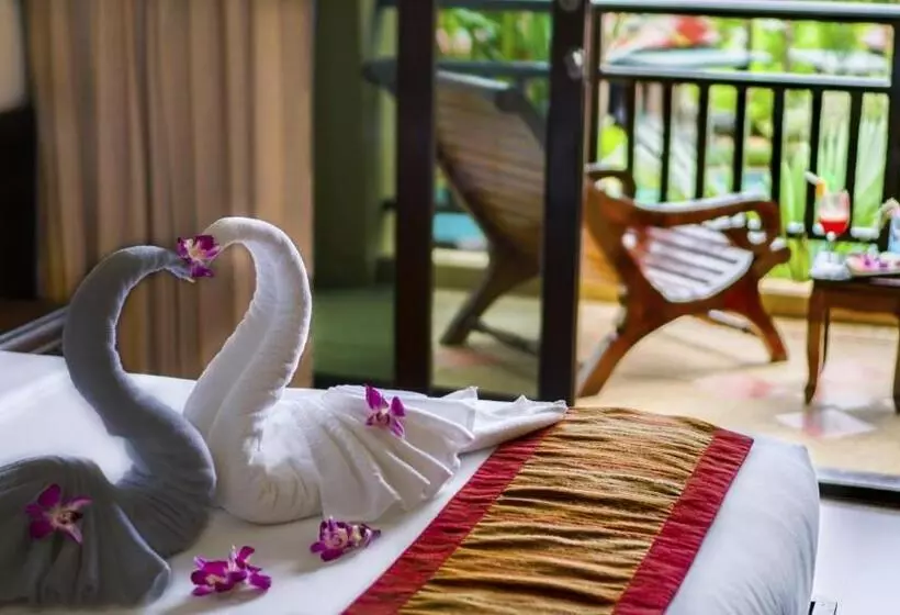 اتاق لوکس با چشم‌انداز استخر, Aonang Orchid Resort   Sha Extra Plus