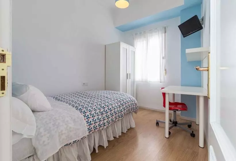 اتاق استاندارد یک نفره, Hostal Five Gates