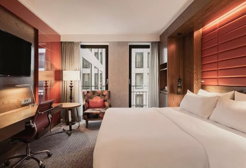 Deluxe-huone, Hilton The Hague