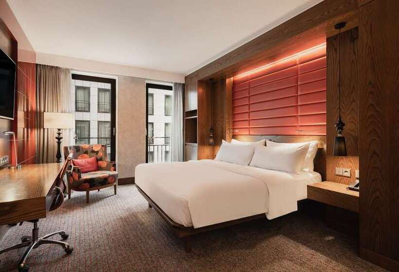 带大床的豪华间, Hilton The Hague