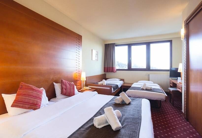Четырехместный Номер Классик, Hôtel La Plagne Le Terra Nova