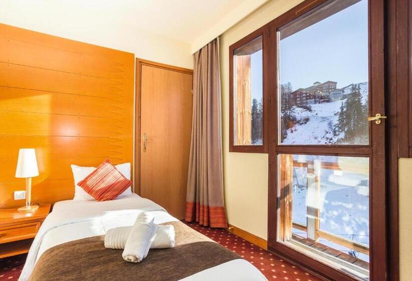 غرفة قياسية مطلة على الجبل, Hôtel La Plagne Le Terra Nova