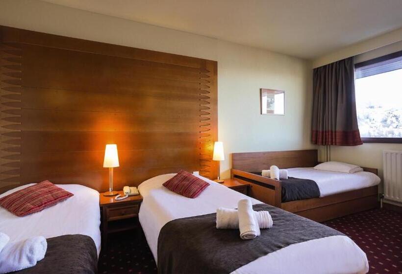 Четырехместный Номер Классик, Hôtel La Plagne Le Terra Nova