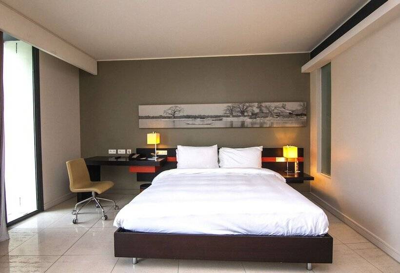 اتاق سوپریور با چشم‌انداز دریا و بالکن, Radisson Blu Hotel, Dakar Sea Plaza