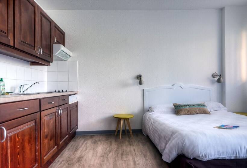 스탠다드 스튜디오 더블 침대, Zenitude Evian Les Terrasses Du Lac, Ascend Hotel Collection