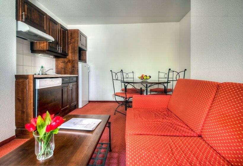 스탠다드 스튜디오 더블 침대, Zenitude Evian Les Terrasses Du Lac, Ascend Hotel Collection