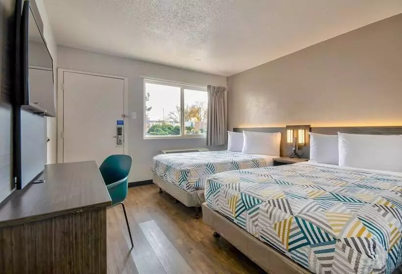 ２ダブルベッドのスタンダードルーム, Motel 6 Santa Fe