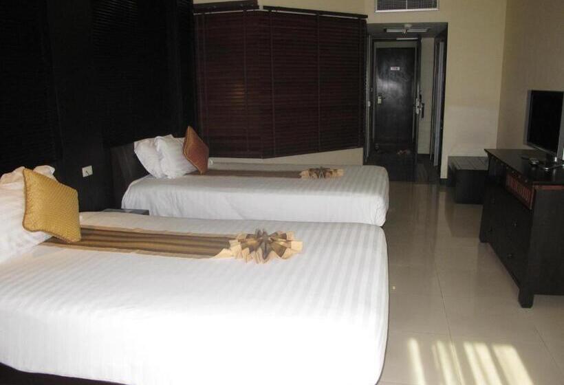 수피리어 룸 가든 전망, The Nouveau Chumphon Beach Resort And Golf