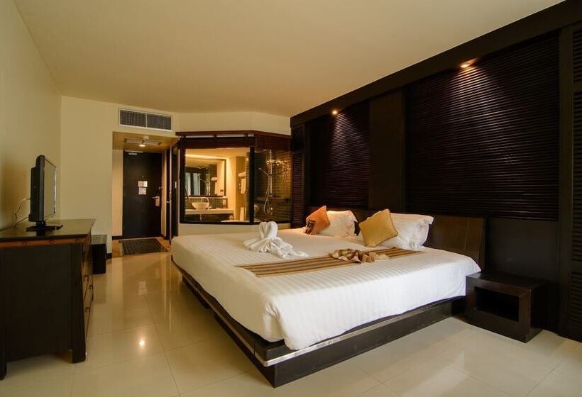 수피리어 룸 가든 전망, The Nouveau Chumphon Beach Resort And Golf