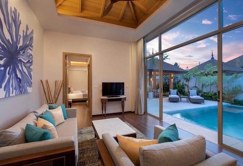 침실 2개 빌라, Splash Beach Resort, Maikhao Phuket   Sha Extra Plus