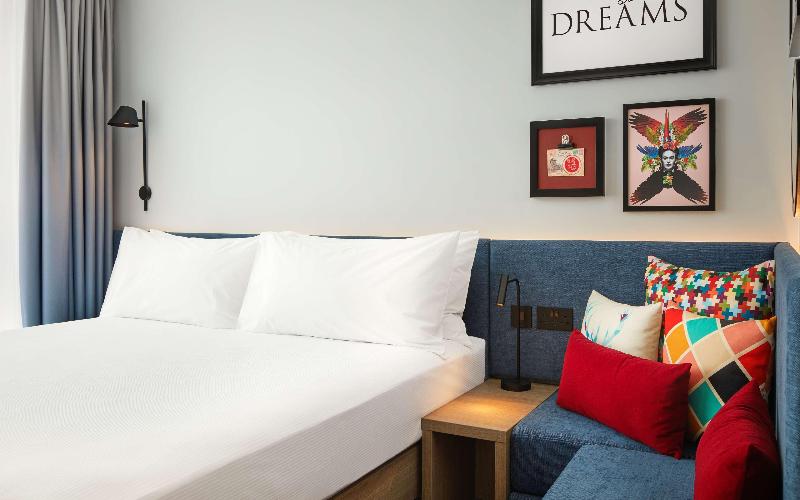 스탠다드 룸 킹사이즈 침대, Hampton By Hilton Dublin City Centre
